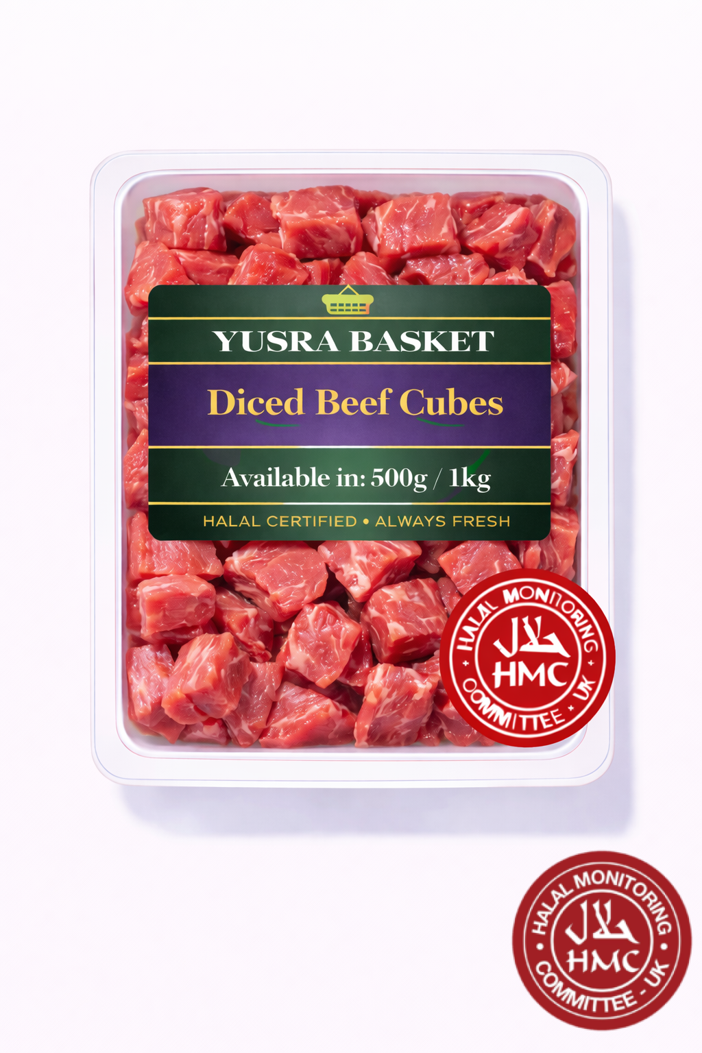 Diced Beef Cubes