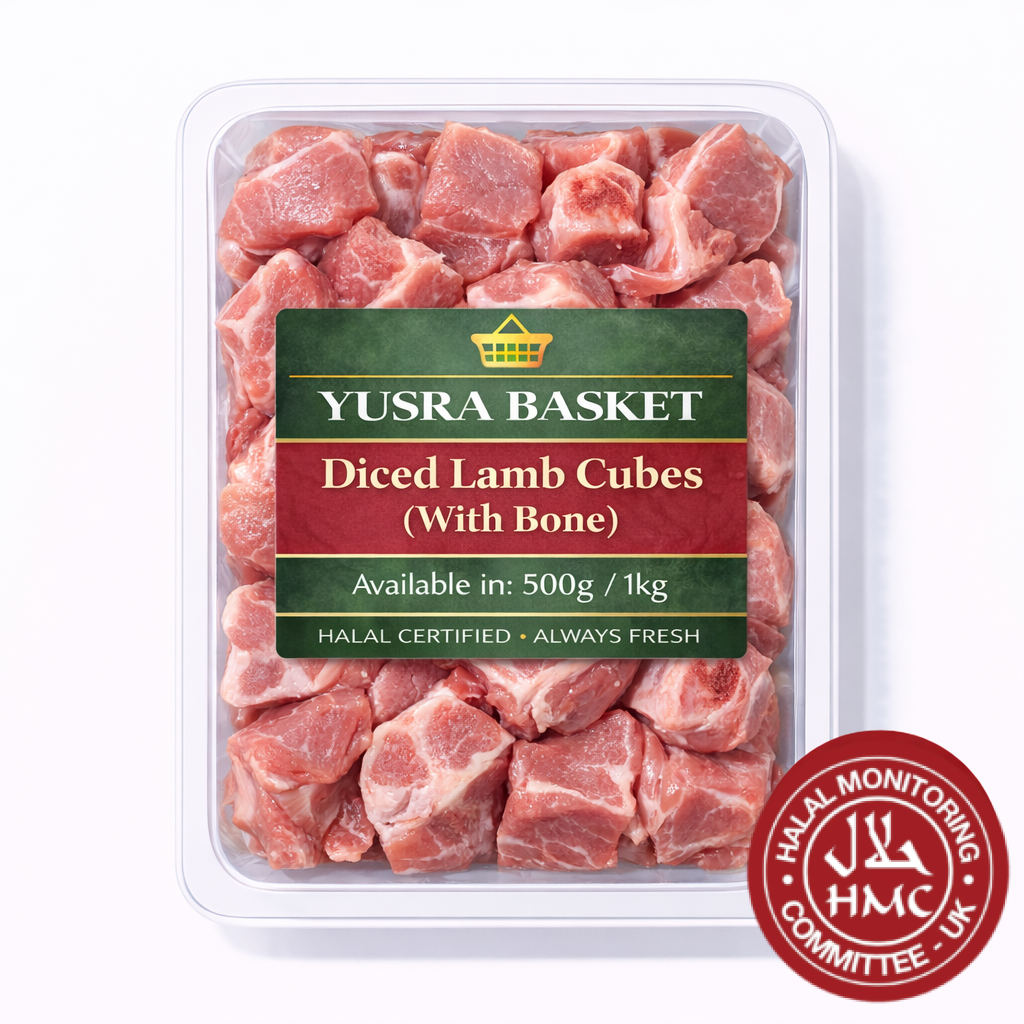 Diced Lamb Cubes (with bone)