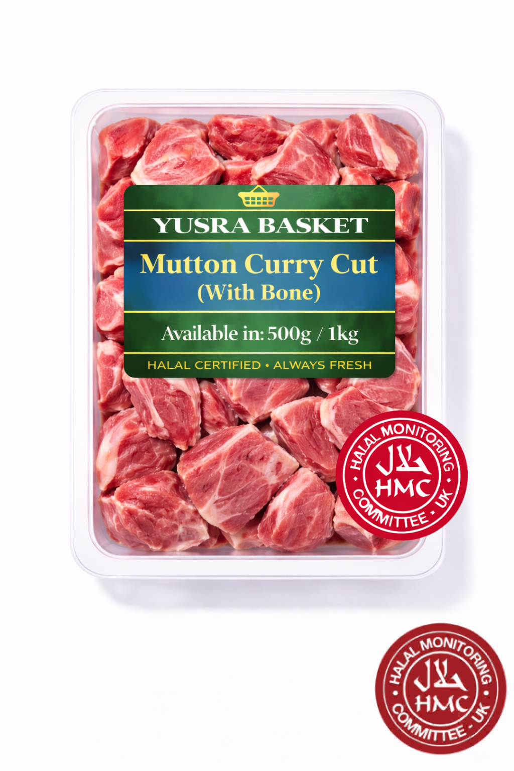 Mutton Curry-Cut (with bone)